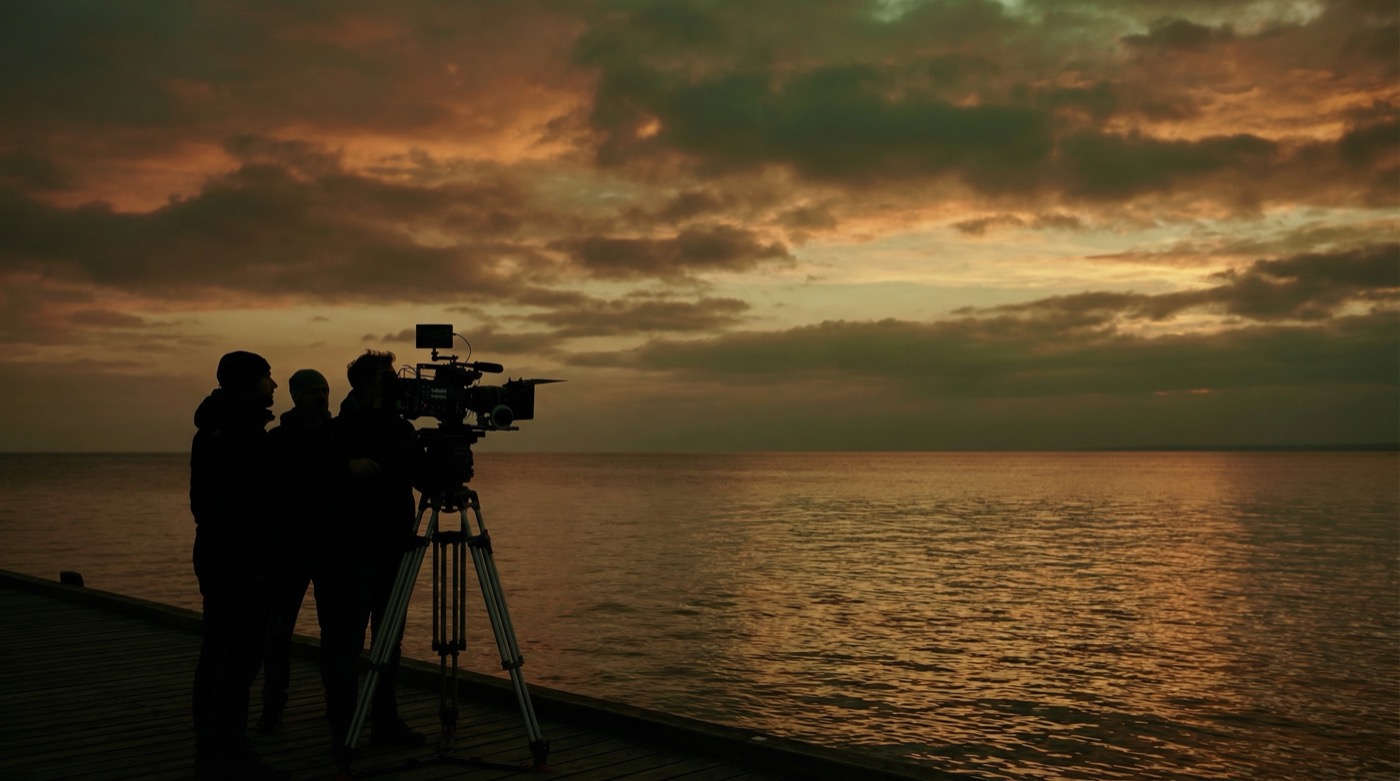 Hollylook - ekipa filmowa na gdyńskim molo